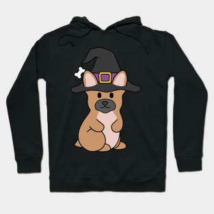 Halloween French Bulldog Brown Hoodie